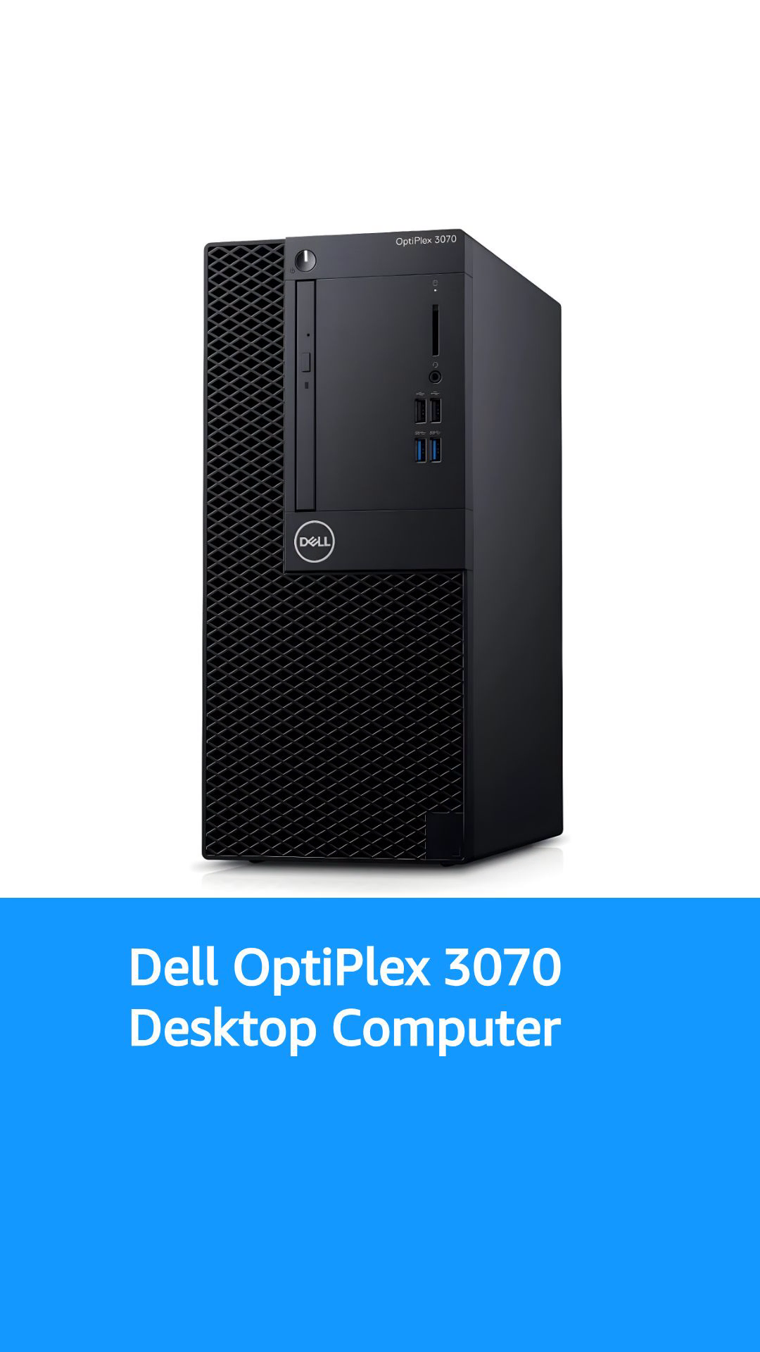 Dell OptiPlex 3070 Desktop Computer - Intel Core i5-9500 - 8GB RAM